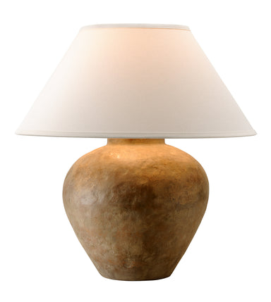 Troy Lighting - One Light Table Lamp - Calabria - Sienna- Union Lighting Luminaires Decor