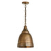 Capital Lighting - One Light Pendant - Sedona - Oxidized Brass- Union Lighting Luminaires Decor