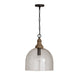 Capital Lighting - One Light Pendant - Inglewood - Grey Wash and Dark Pewter- Union Lighting Luminaires Decor