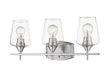 Z-Lite Canada - Three Light Vanity - Joliet - Brushed Nickel- Union Lighting Luminaires Decor