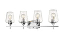 Z-Lite Canada - Four Light Vanity - Joliet - Chrome- Union Lighting Luminaires Decor