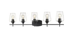 Z-Lite Canada - Five Light Vanity - Joliet - Matte Black- Union Lighting Luminaires Decor