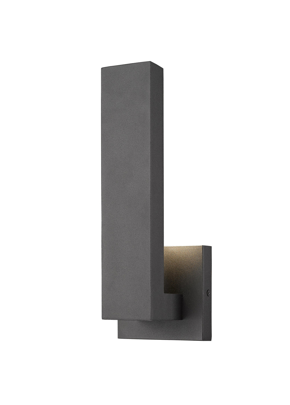 Z-Lite Canada - LED Outdoor Wall Sconce - Edge - Black- Union Lighting Luminaires Decor