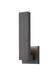 Z-Lite Canada - LED Outdoor Wall Sconce - Edge - Black- Union Lighting Luminaires Decor