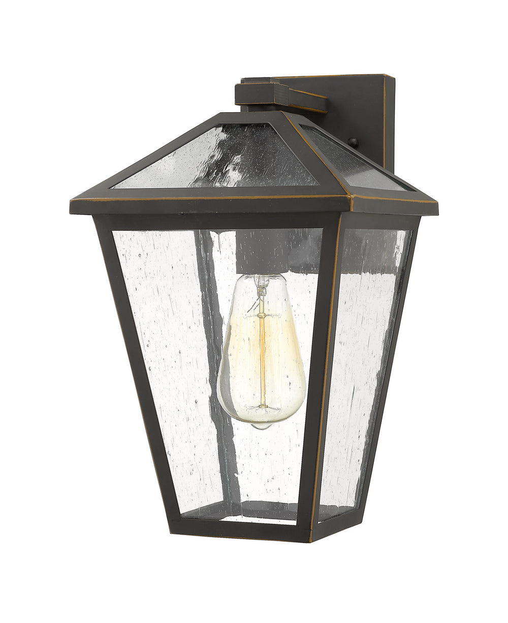 Z-Lite Canada - One Light Outdoor Wall Sconce - Talbot - Oil Rubbed Bronze- Union Lighting Luminaires Decor