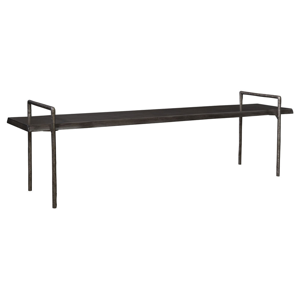 Uttermost - Bench - Chandos - Dark Gray- Union Lighting Luminaires Decor