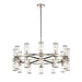 Alora Canada - 24 Light Chandelier - Revolve - Clear Glass/Natural Brass|Clear Glass/Polished Nickel|Clear Glass/Urban Bronze- Union Lighting Luminaires Decor