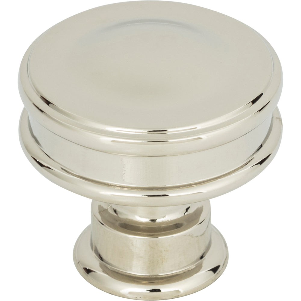 Atlas - Hardware - Oskar Knob - Polished Nickel - Union Lighting Luminaires Decor