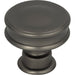 Atlas - Hardware - Oskar Knob - Slate - Union Lighting Luminaires Decor