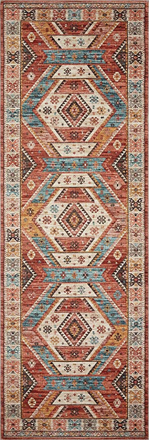 ZIO-05 Zion Red / Multi Rug