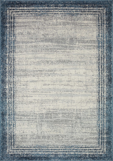 Loloi - Area Rug - Austen Pebble/Blue Rug - Union Lighting Luminaires Décor