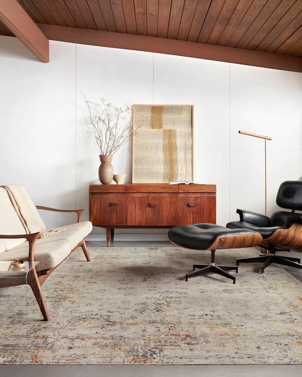 AXE-02 Axel Silver/Spice Rug