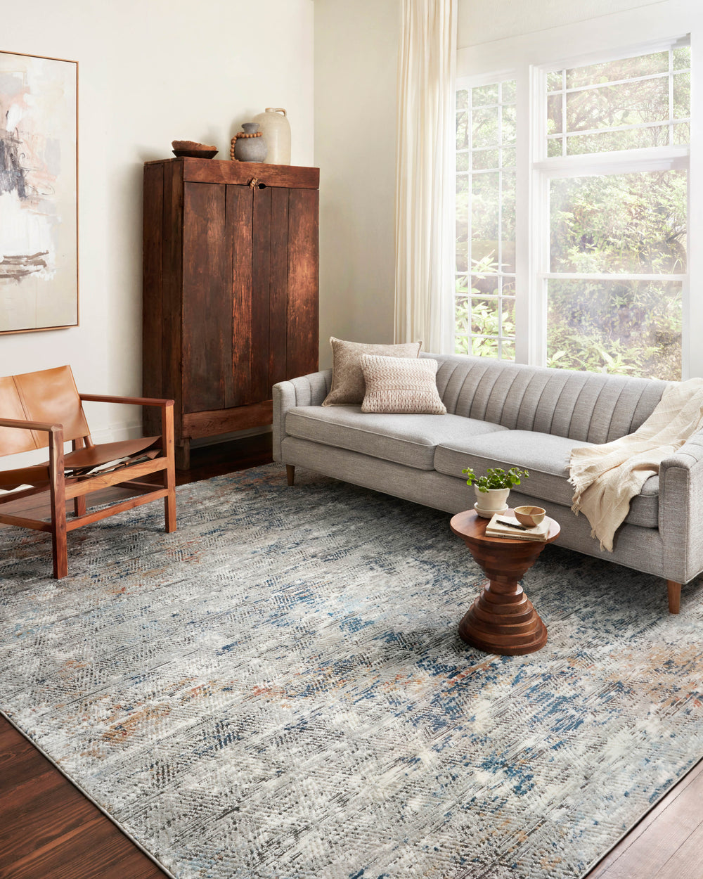 BIA-04 Bianca Grey / Multi tapis