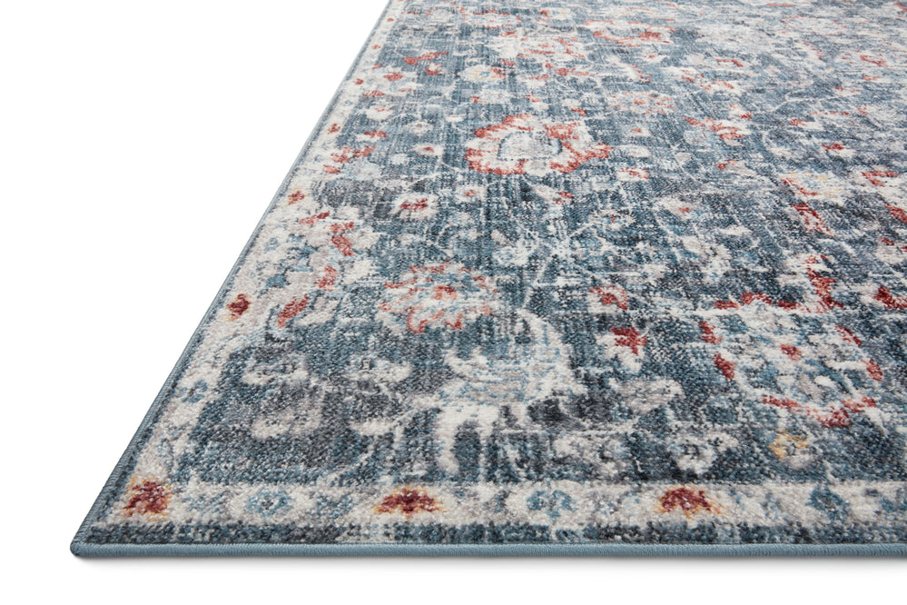 CSN-04 Cassandra Blue/Rust Rug