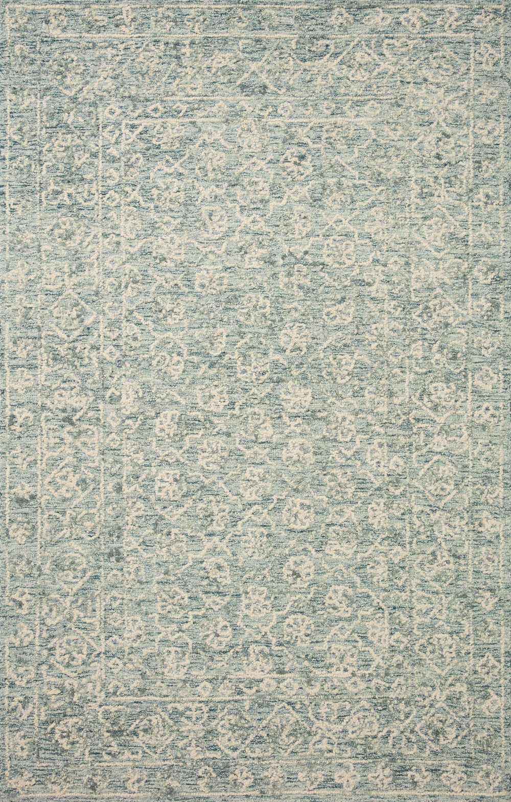 Loloi - Area Rug - Cecelia Ocean/Ivory Rug - Union Lighting Luminaires Décor