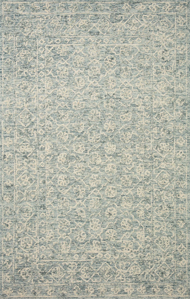 Loloi - Area Rug - Cecelia Ocean/Ivory Rug - Union Lighting Luminaires Décor