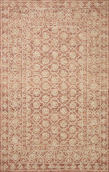 Loloi - Area Rug - Cecelia Rust/Natural Rug - Union Lighting Luminaires Décor