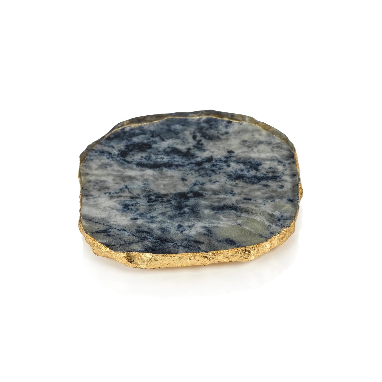 Agate Marble Glass Coasters