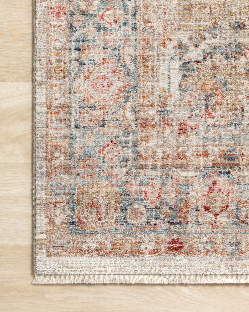 CLE-02 Claire Ivory/Ocean Rug