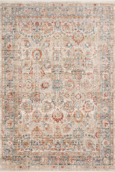 Loloi - Area Rug - Claire Ivory/Ocean Rug - Union Lighting Luminaires Décor