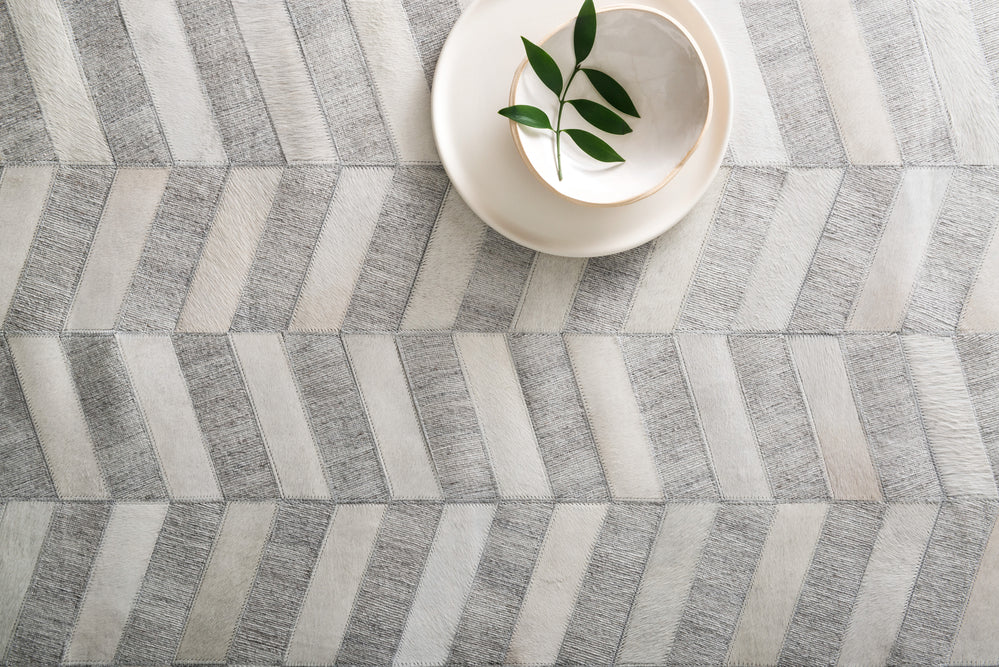 DB-01 Dorado Gray / Ivory Rug