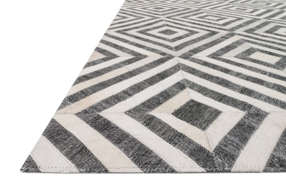 DB-03 Dorado Charcoal / Ivory Rug
