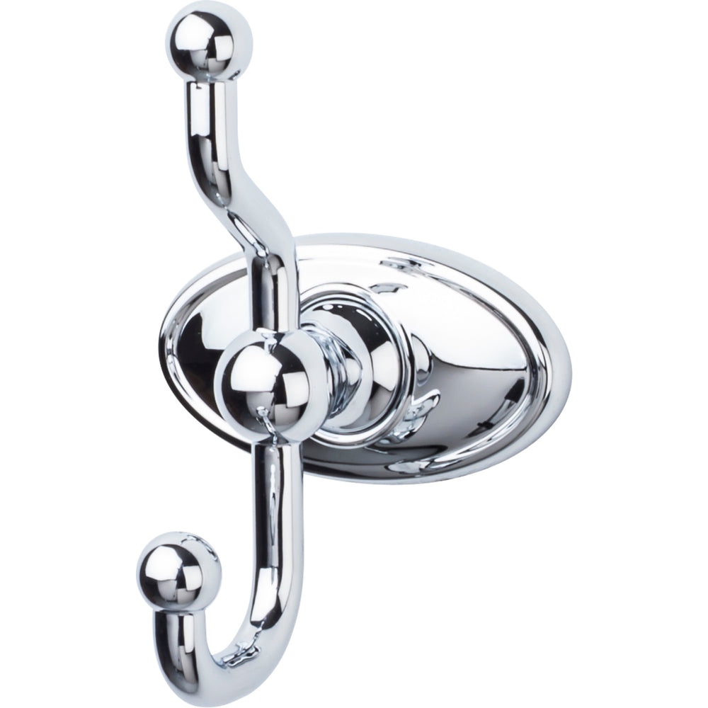 Top Knobs - Hardware - Edwardian Bath Double Hook - Brushed Satin Nickel - Union Lighting Luminaires Décor