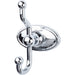 Top Knobs - Hardware - Edwardian Bath Double Hook - Brushed Satin Nickel - Union Lighting Luminaires Décor