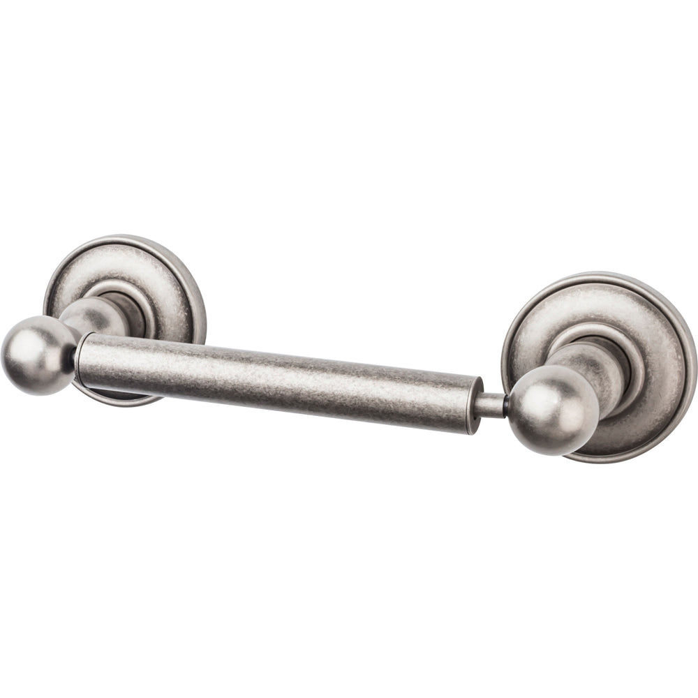 Top Knobs - Hardware - Edwardian Bath Tissue Holder - German Bronze - Union Lighting Luminaires Décor
