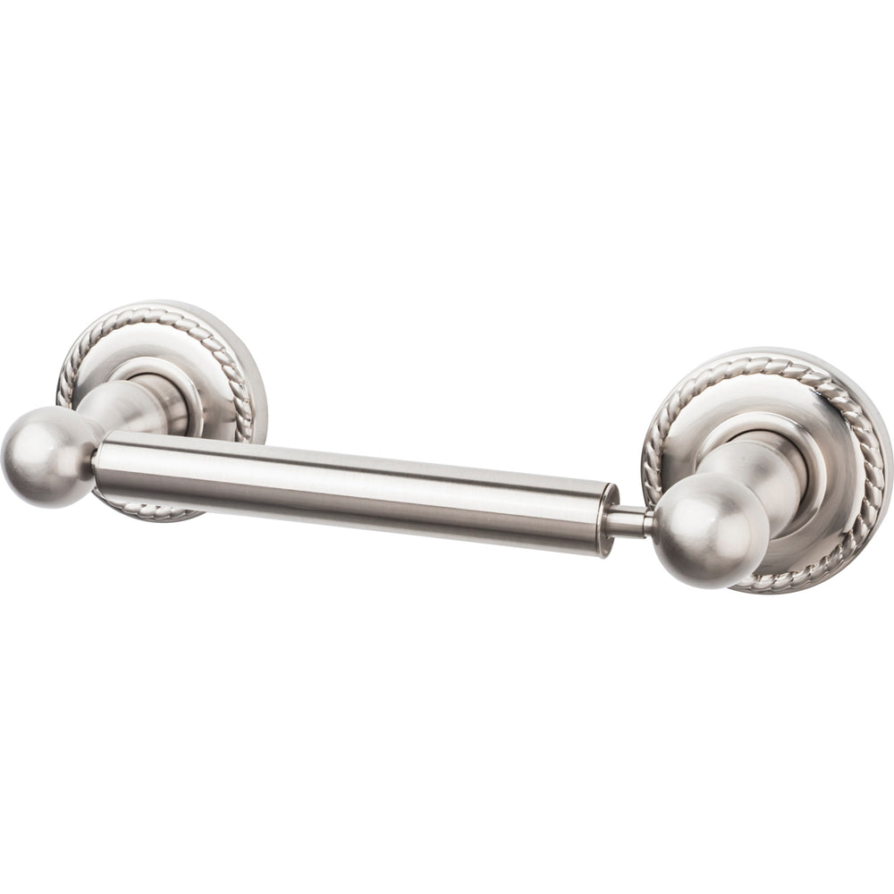 Top Knobs - Hardware - Edwardian Bath Tissue Holder - Polished Chrome - Union Lighting Luminaires Décor