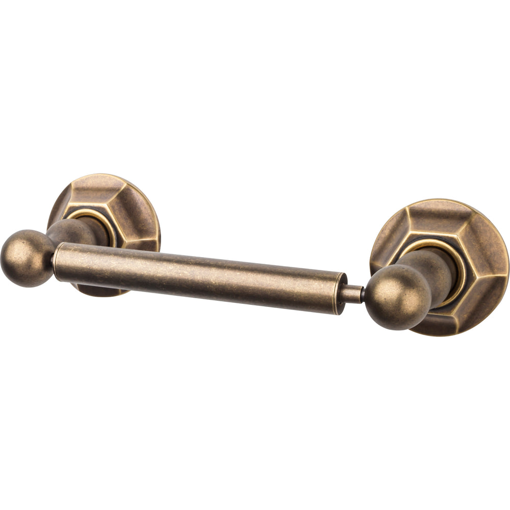Top Knobs - Hardware - Edwardian Bath Tissue Holder - Antique Pewter - Union Lighting Luminaires Décor