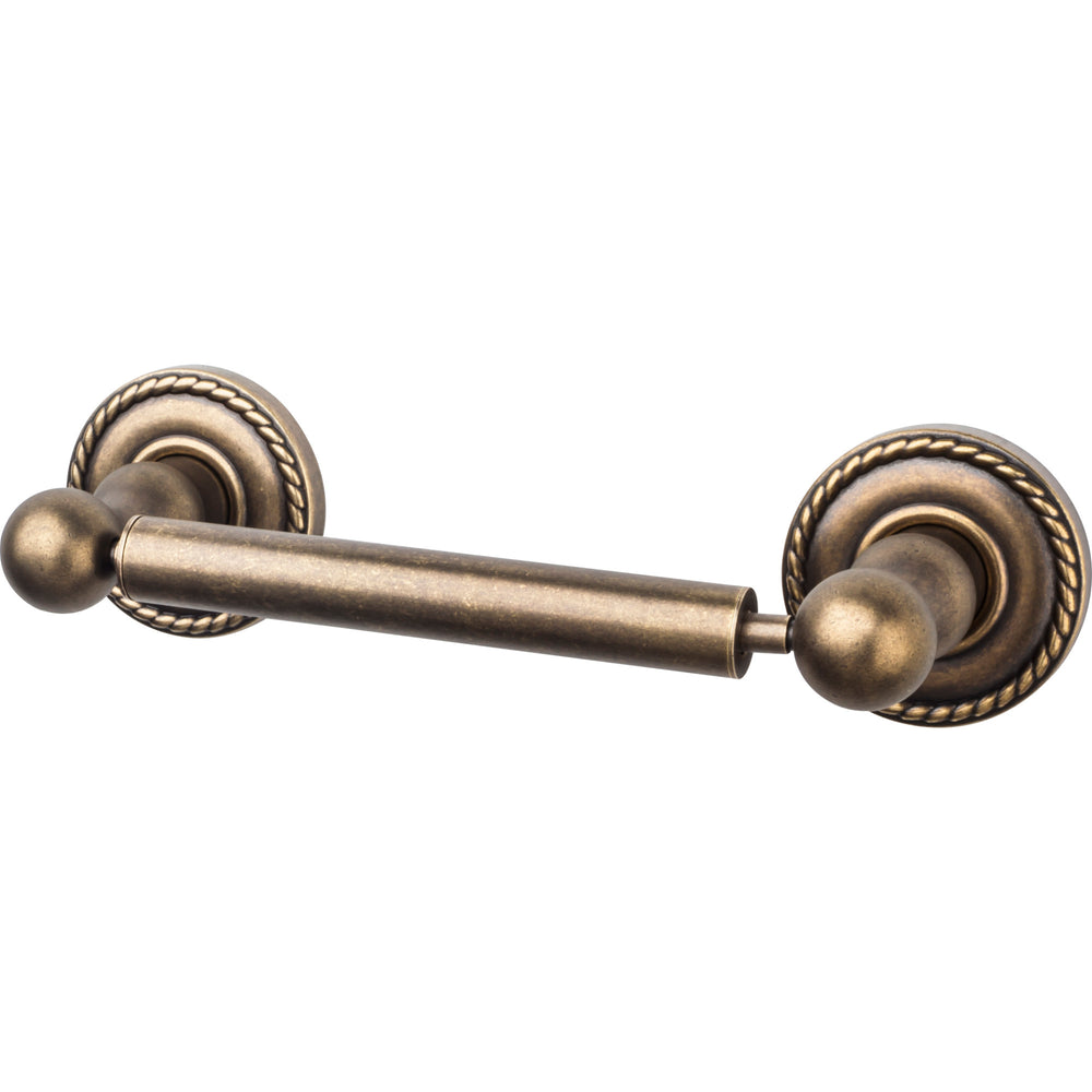 Top Knobs - Hardware - Edwardian Bath Tissue Holder - Brushed Satin Nickel - Union Lighting Luminaires Décor