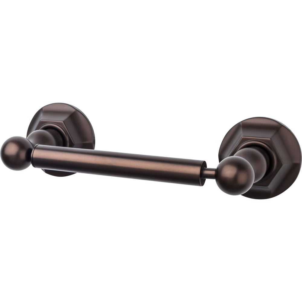 Top Knobs - Hardware - Edwardian Bath Tissue Holder - German Bronze - Union Lighting Luminaires Décor