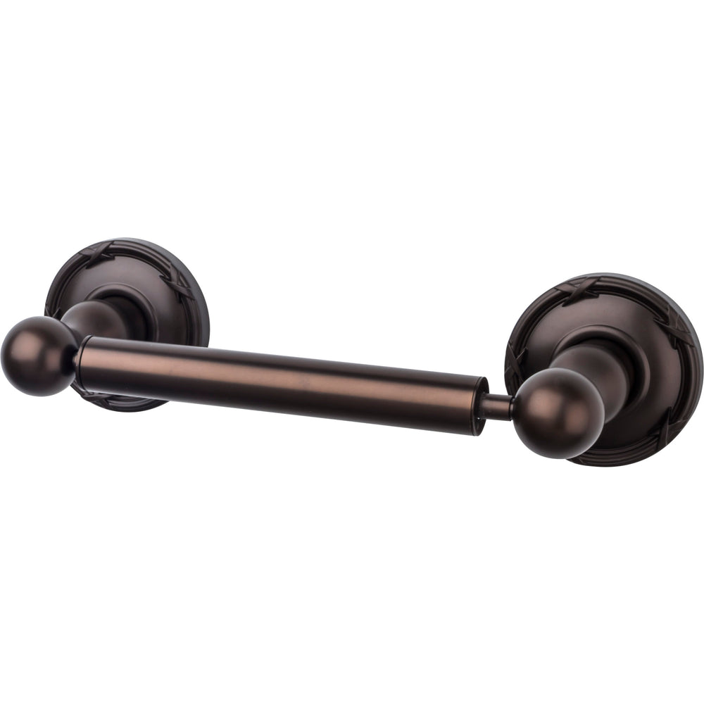 Top Knobs - Hardware - Edwardian Bath Tissue Holder - German Bronze - Union Lighting Luminaires Décor