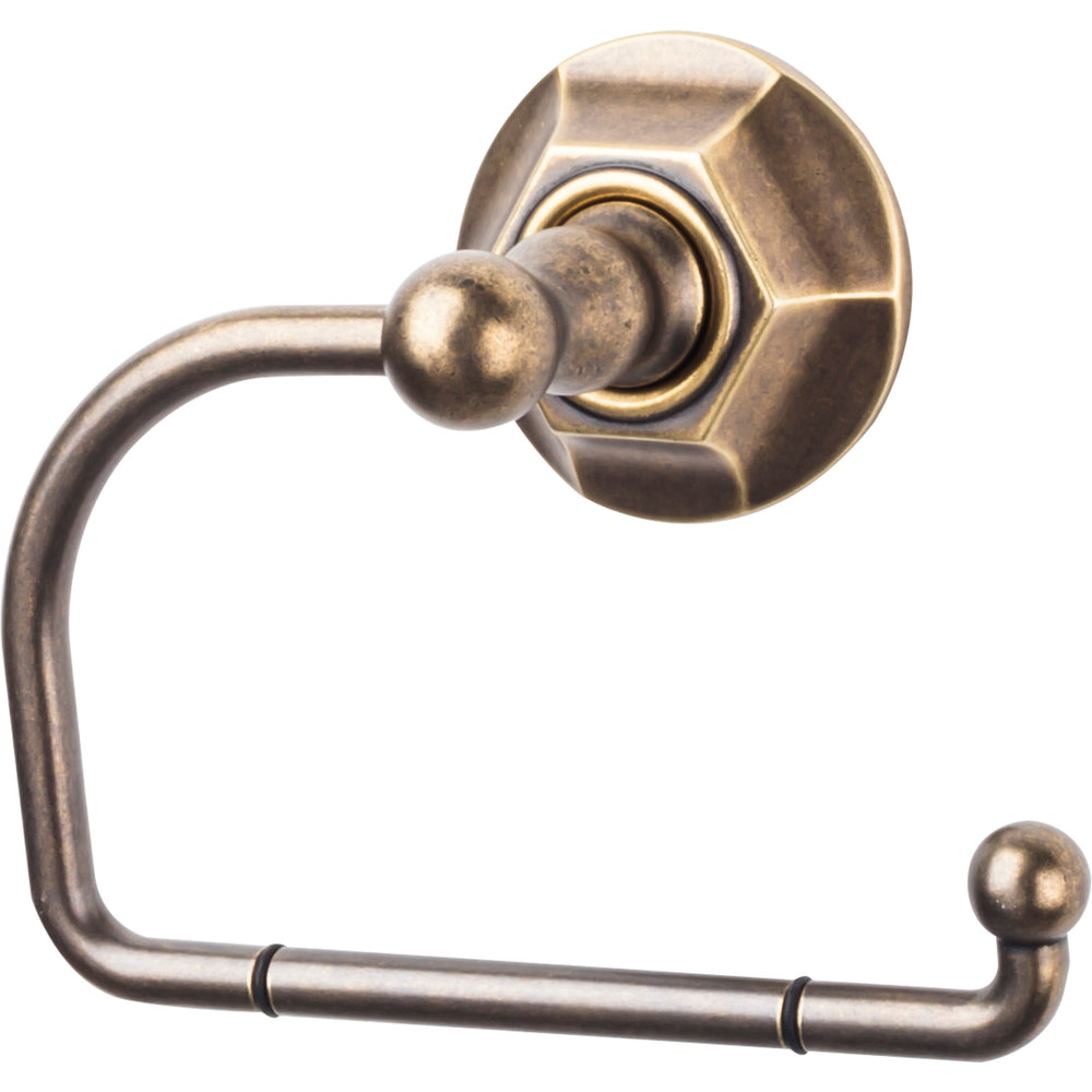 Top Knobs - Hardware - Edwardian Bath Tissue Hook - Antique Pewter - Union Lighting Luminaires Décor