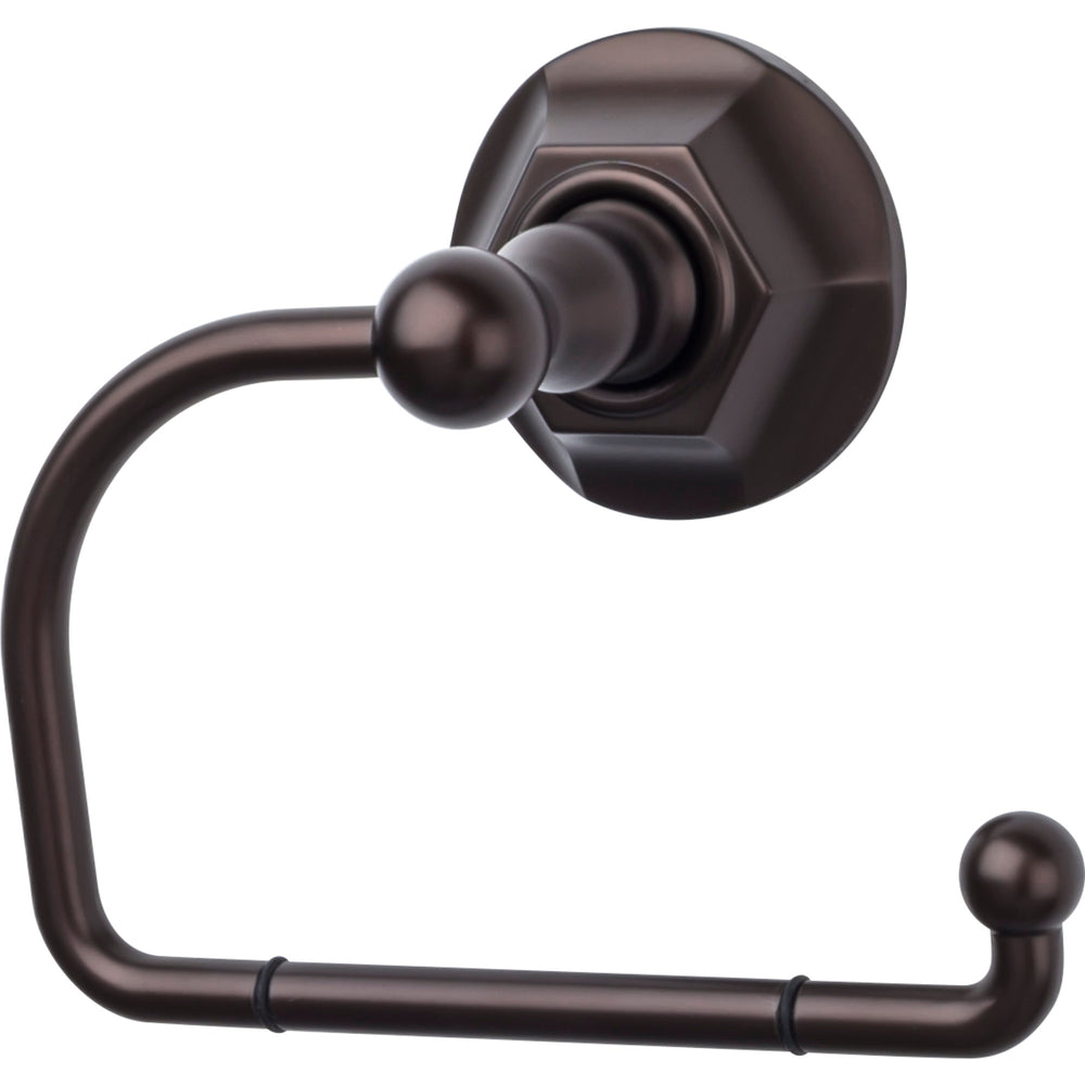 Top Knobs - Hardware - Edwardian Bath Tissue Hook - German Bronze - Union Lighting Luminaires Décor