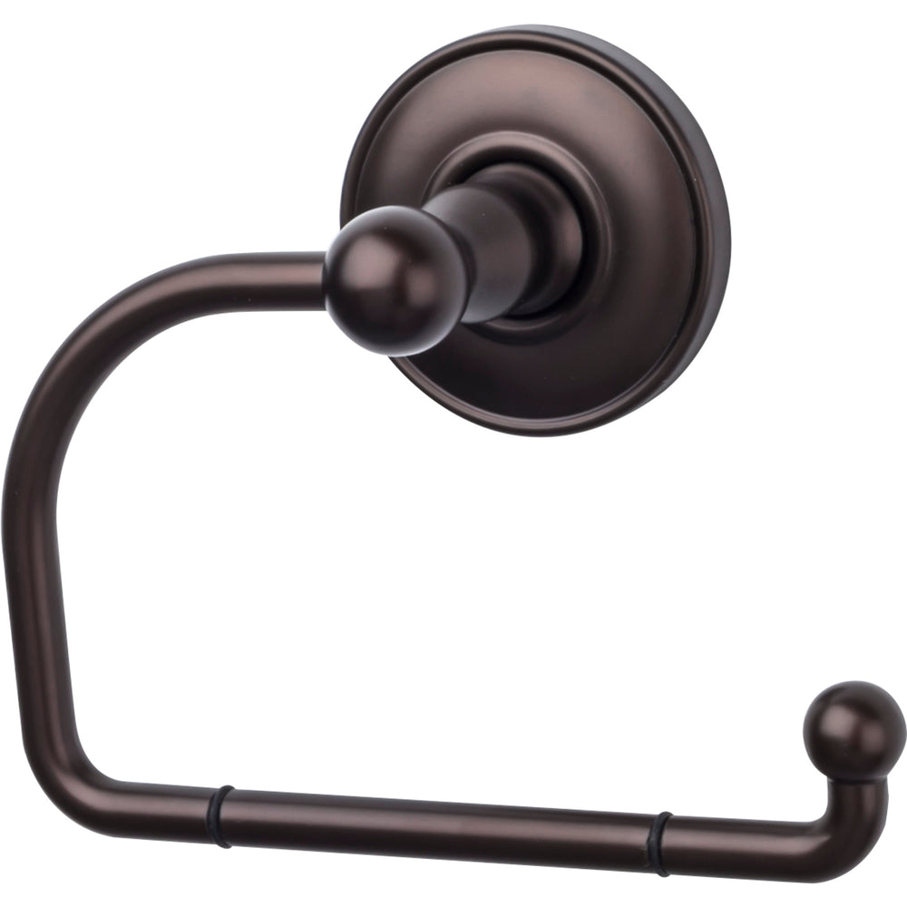 Top Knobs - Hardware - Edwardian Bath Tissue Hook - Flat Black - Union Lighting Luminaires Décor