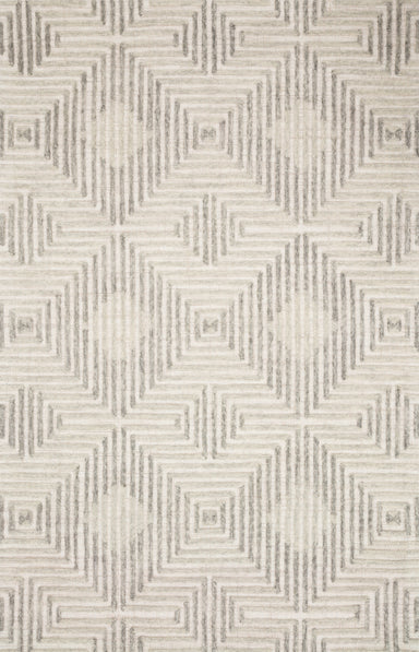 Loloi - Area Rug - Ehren Grey/Silver Rug - Union Lighting Luminaires Décor