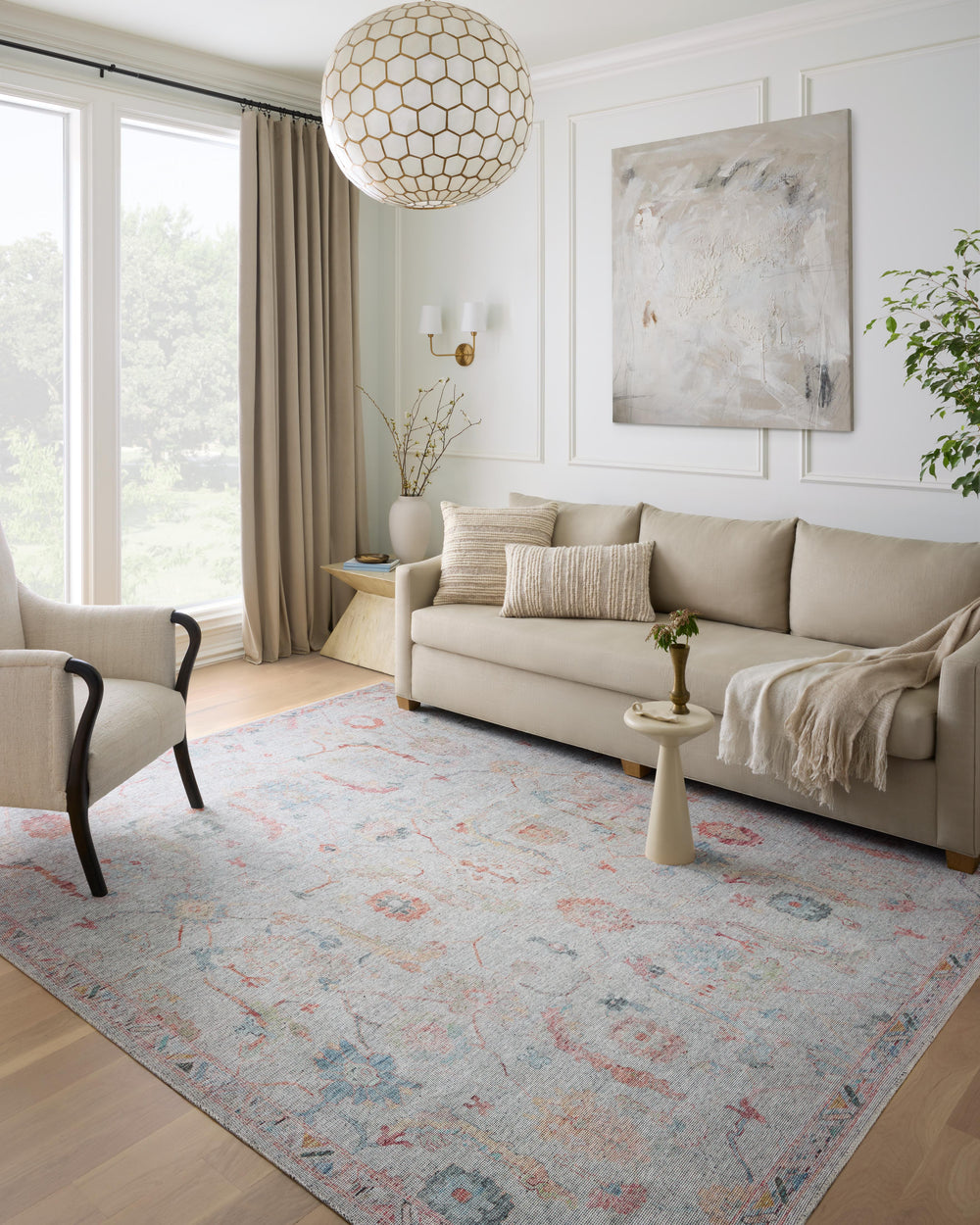 ELY-01 Elysium Pebble/Multi Rug