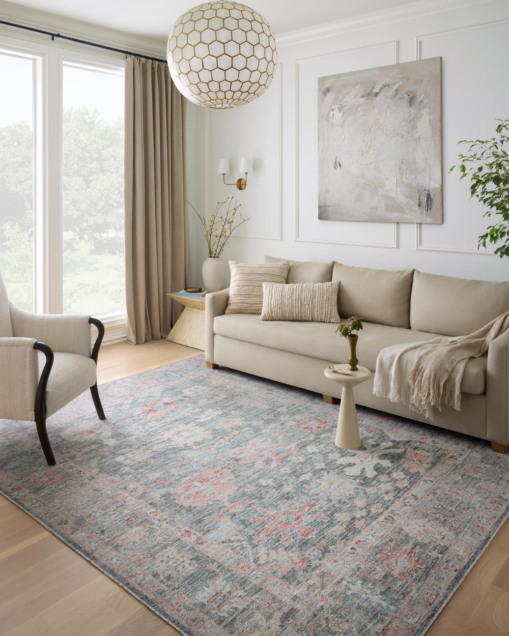 Ely-02 Elysium Graphite / Multi Rug