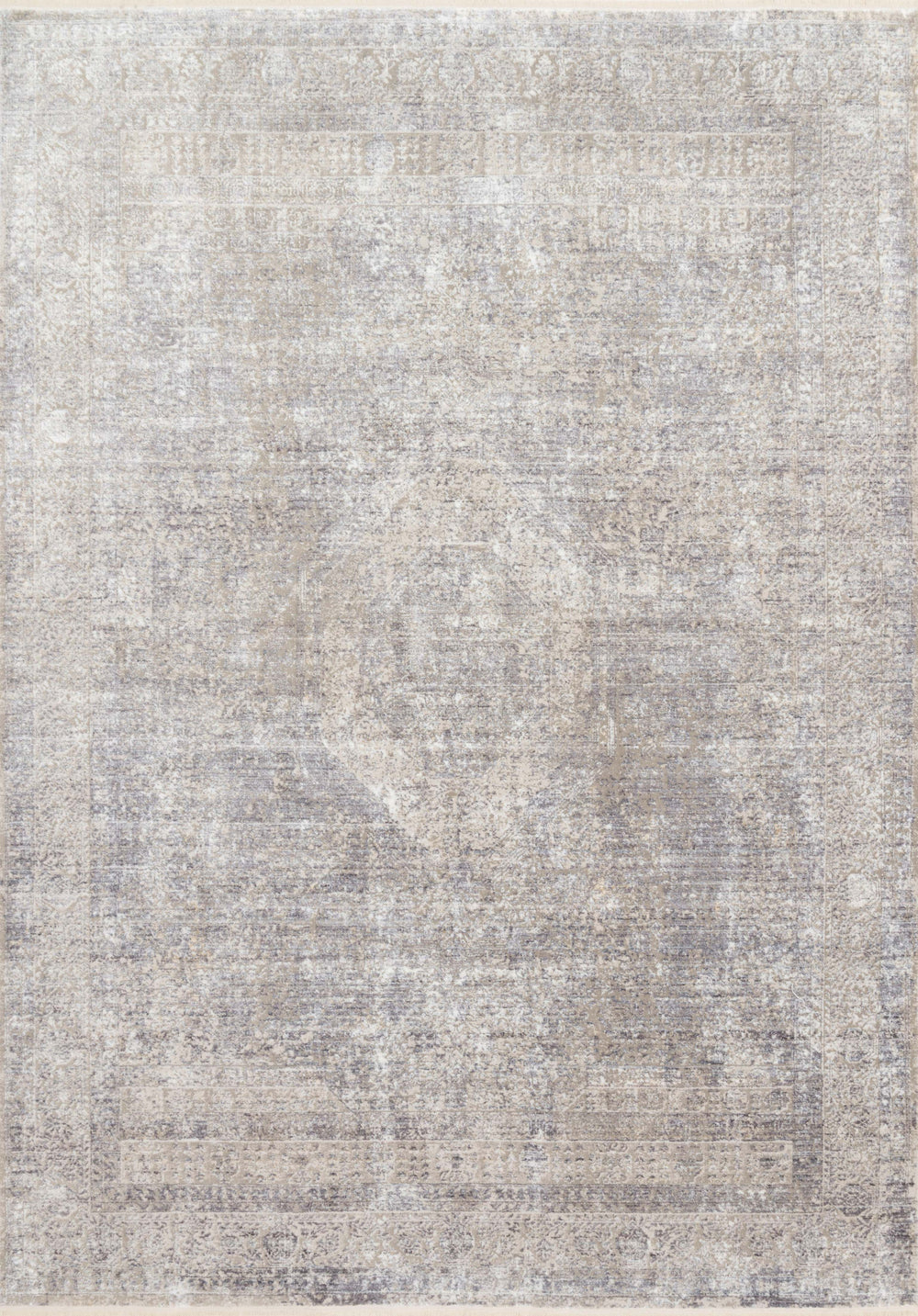 Loloi - Area Rug - Franca Silver/Pebble Rug - Union Lighting Luminaires Décor