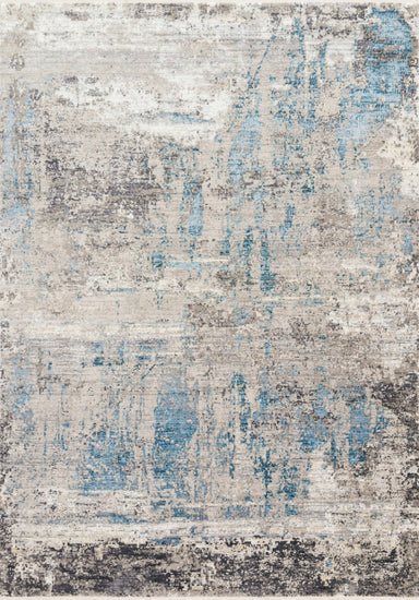 Loloi - Area Rug - Franca Grey/Ocean Rug - Union Lighting Luminaires Décor