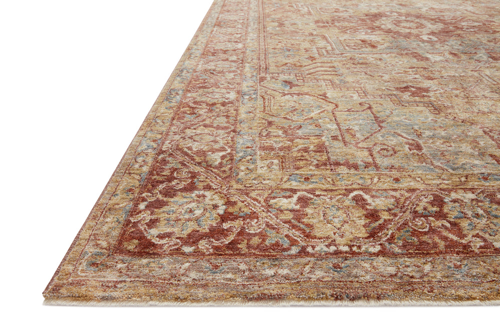 GAA-01 Gaia Gold / Brick Rug