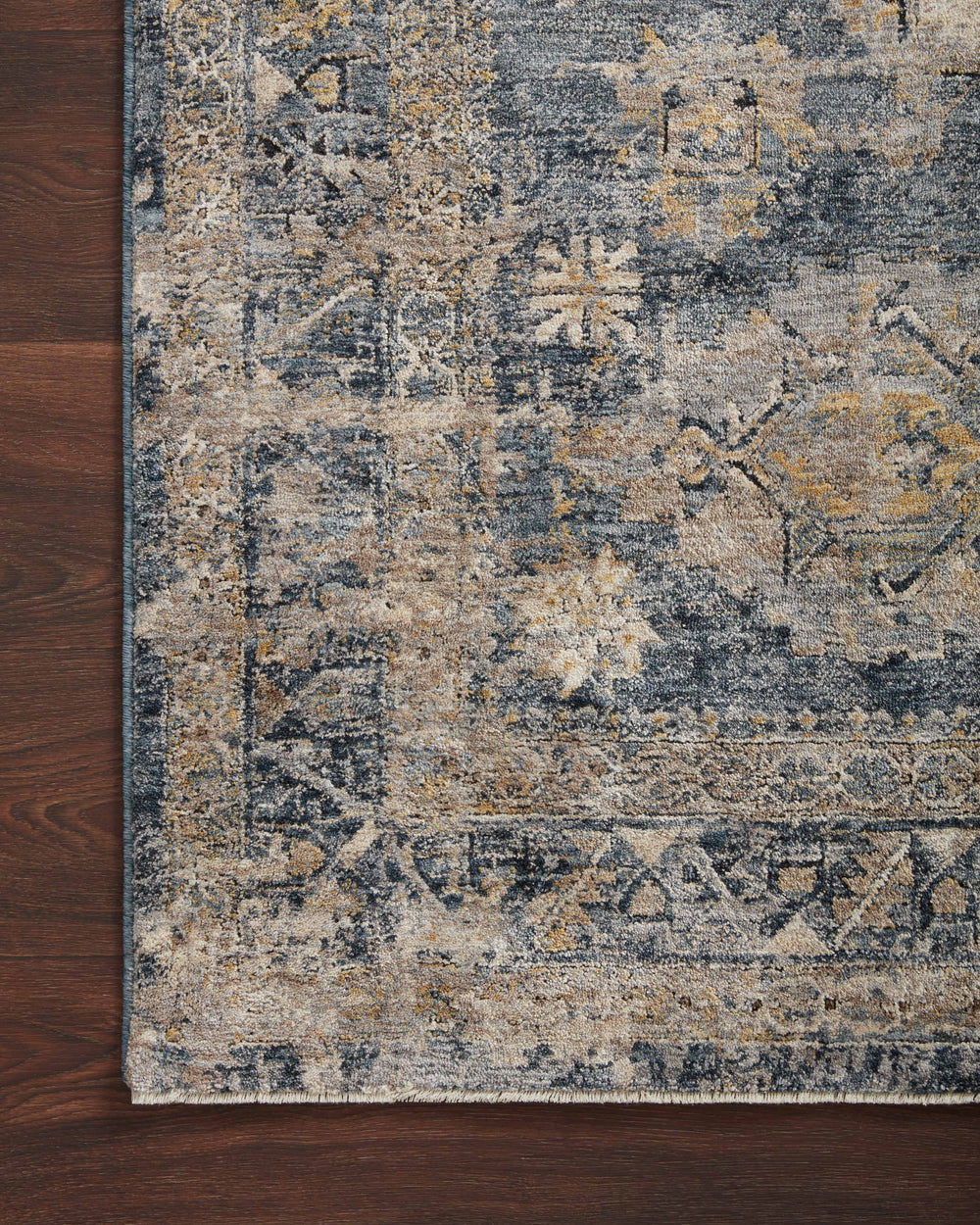 GAA-02 Gaia Denim / Taupe Tapis
