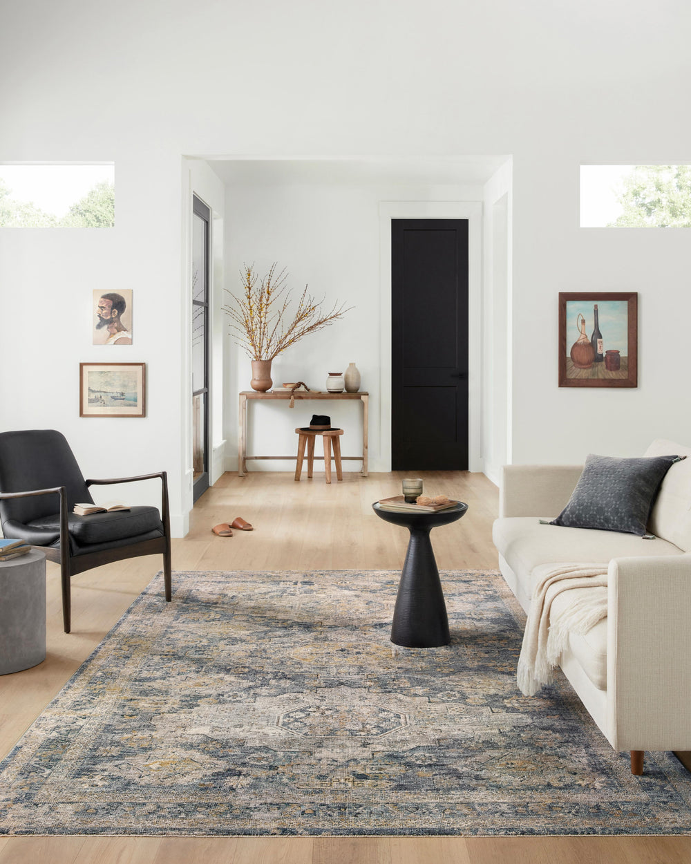 GAA-02 Gaia Denim / Taupe Tapis