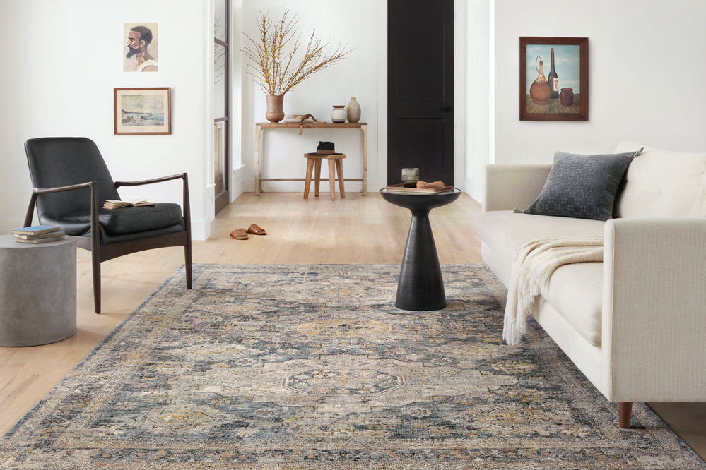 GAA-02 Gaia Denim / Taupe Tapis