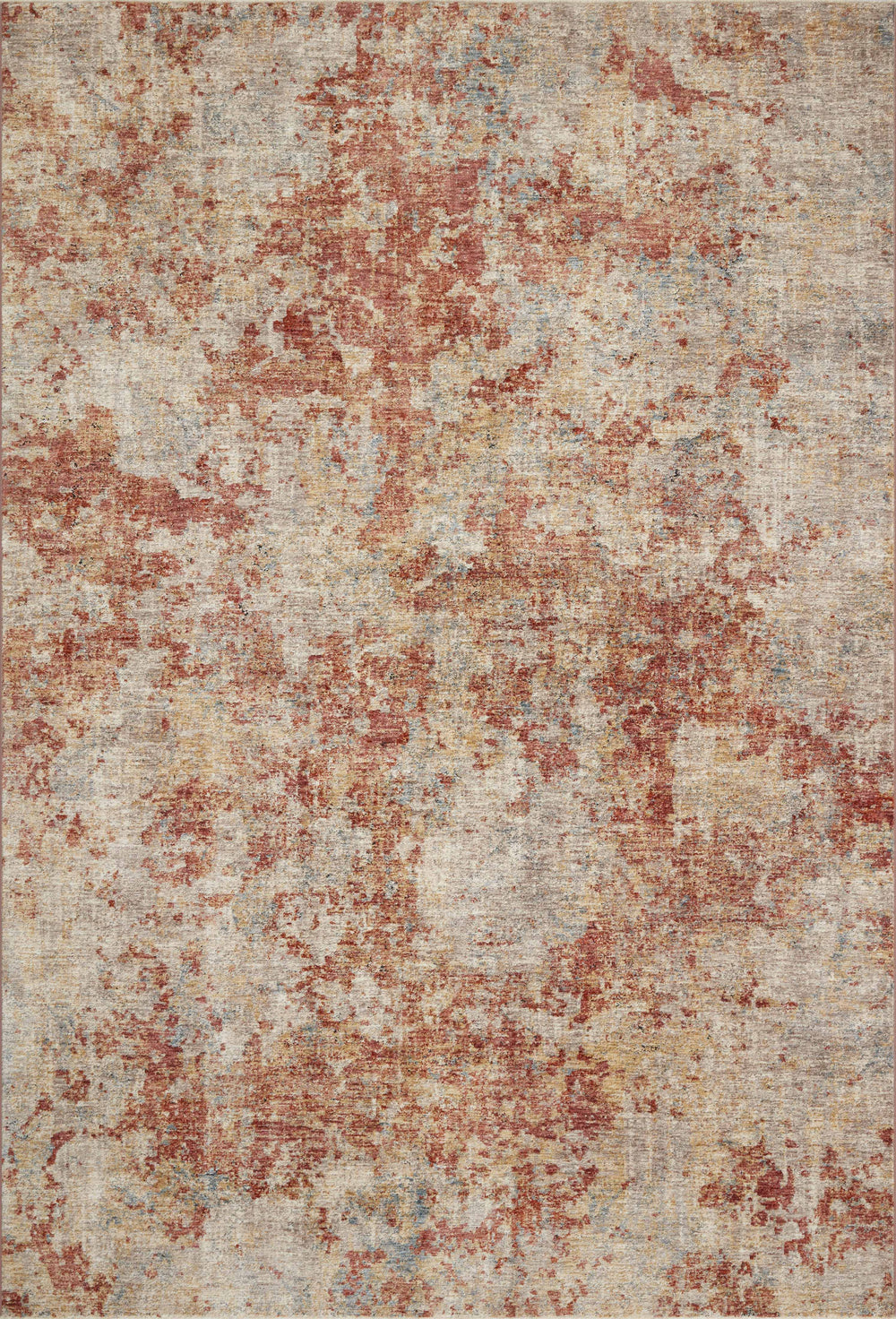 Loloi - Area Rug - Gaia Taupe/Brick Rug - Union Lighting Luminaires Décor