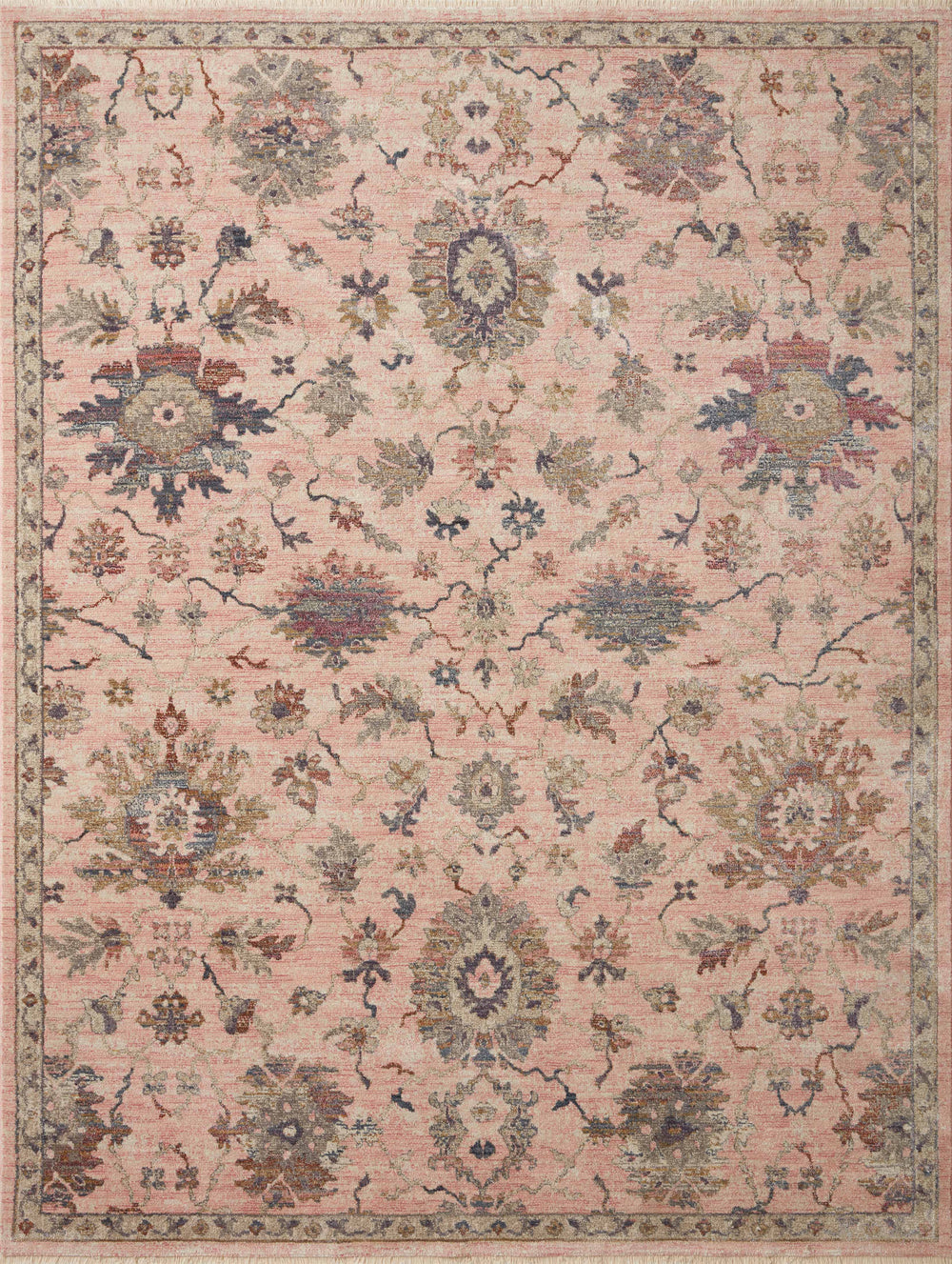 Loloi - Area Rug - Giada Blush/Multi Rug - Union Lighting Luminaires Décor
