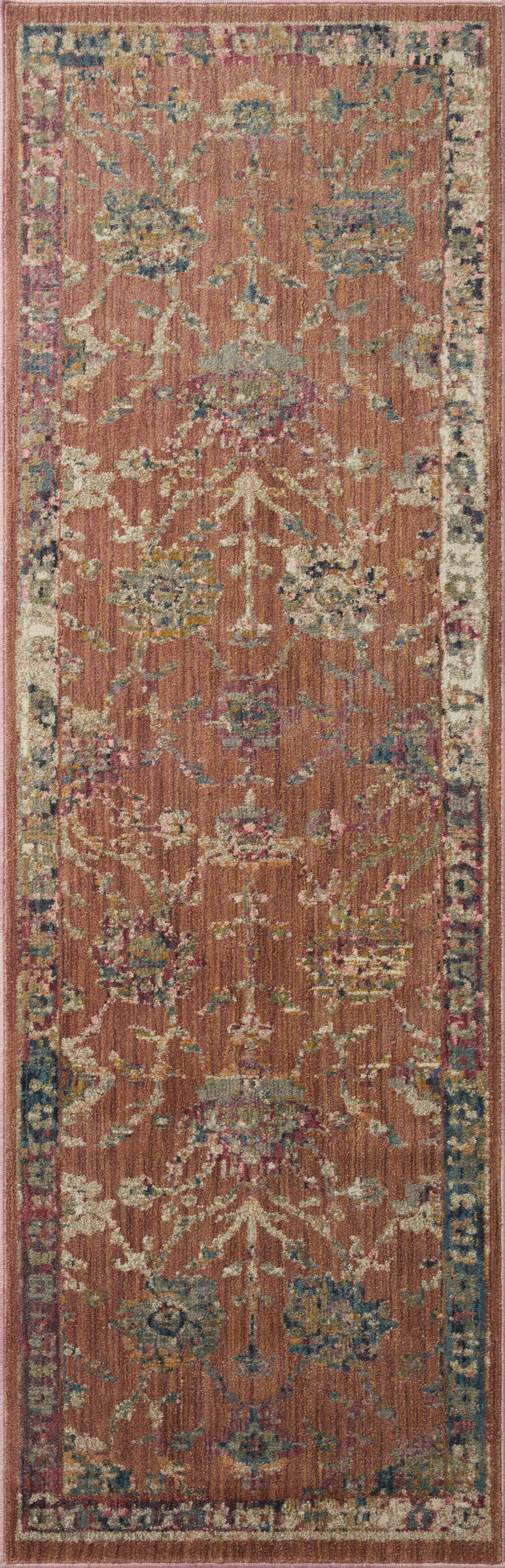 GIA-05 Giada Terracotta/Multi Rug