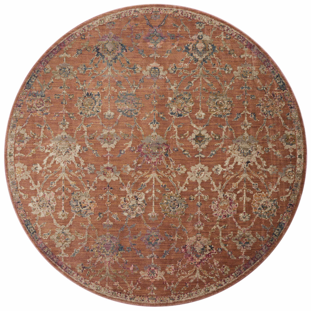 GIA-05 Giada Terracotta/Multi Rug